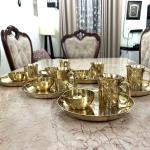 Pure Brass Plate-Mug-Bati -18 pieces
