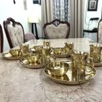 Pure Brass Plate-Mug-Bati -18 pieces