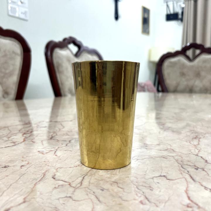 Pure Brass Water Glass