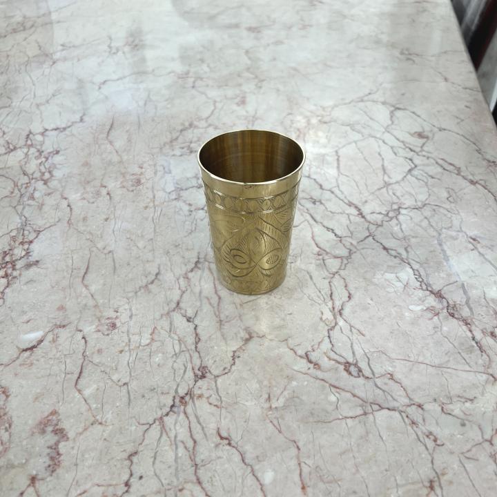 Pure Brass Water Glass