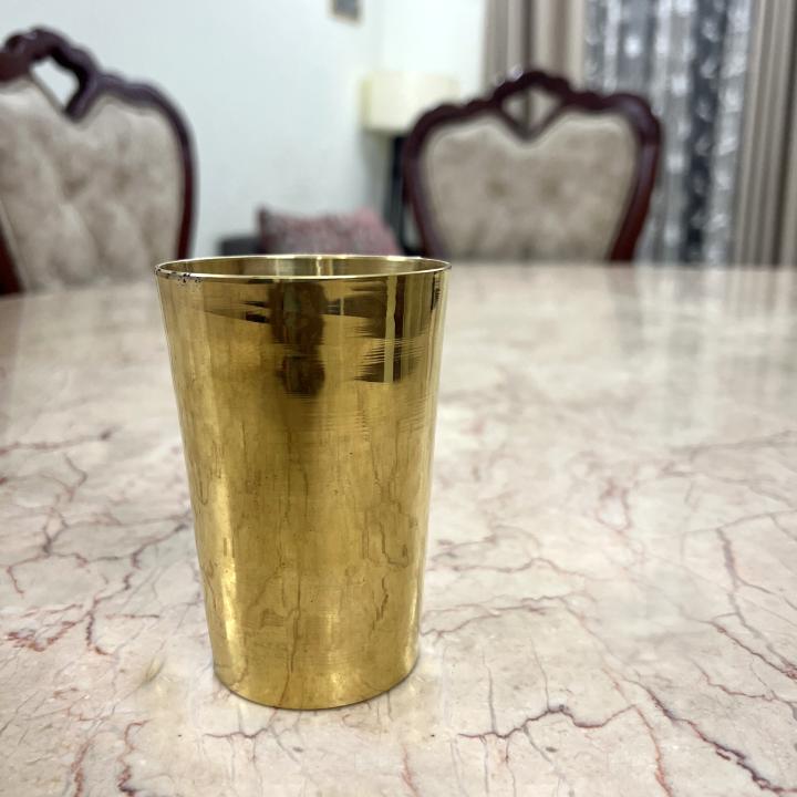 Pure Brass Water Glass