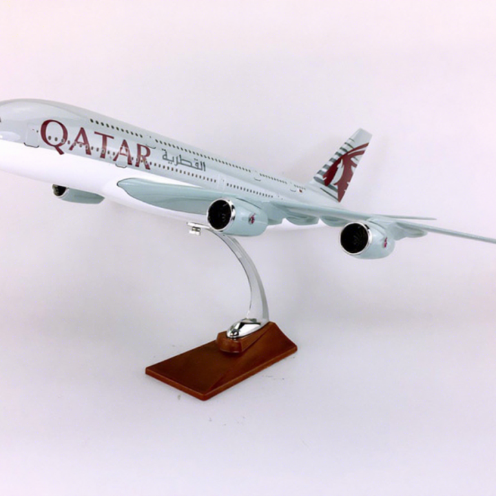 Qatar airways model plane made in china